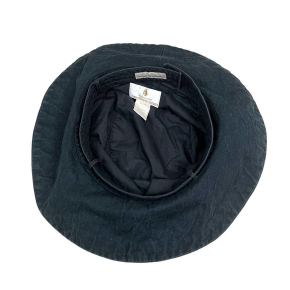 Helen Kaminski Australia Boonie‎ Bucket Hat Men Wide Brim Drawstring Black OSFA - Picture 5 of 6